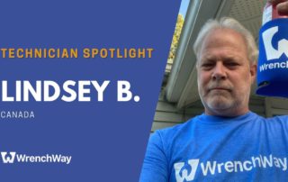 Technician spotlight where Lindsey B. from Canada shares his technician story