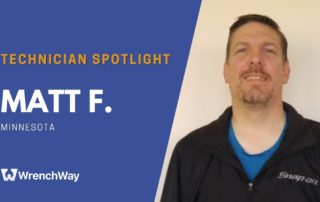 Technician spotlight where Matt F. from Minnesota shares his technician story