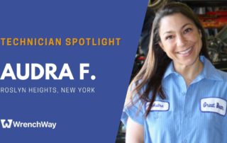 Technician spotlight where Audra F. from Roslyn Heights, New York shares her technician story