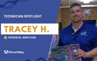 Technician spotlight where Tracey H. from Frederick, Maryland tells his technician story