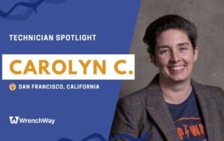 Technician spotlight where Carolyn C. from San Francisco, California tells her technician story