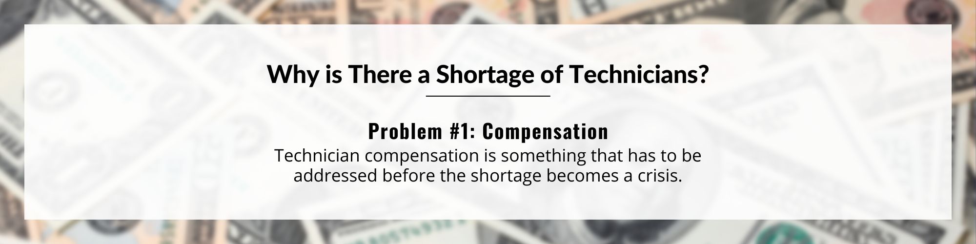 Problem #1: Compensation