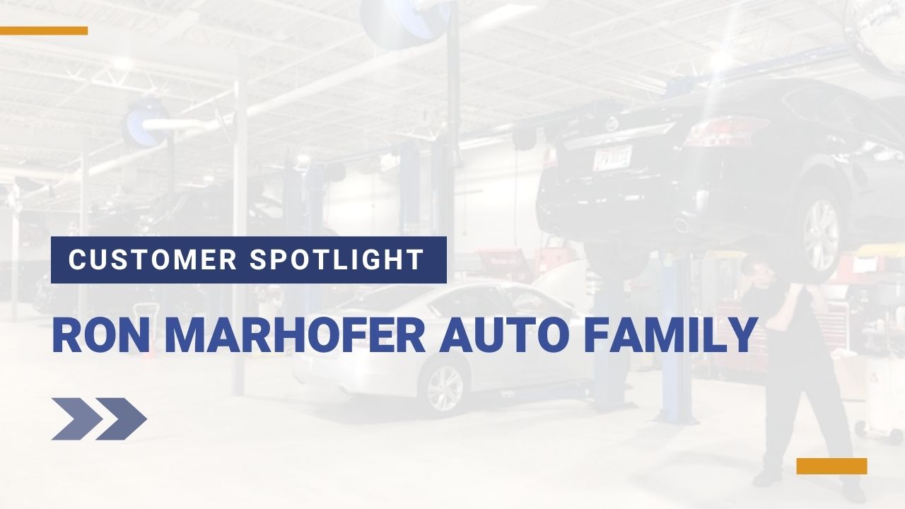 WrenchWay customer spotlight article for Ron Marhofer Auto Family