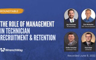 Webinar Recap: The Role of Management in Technician Recruitment & Retention