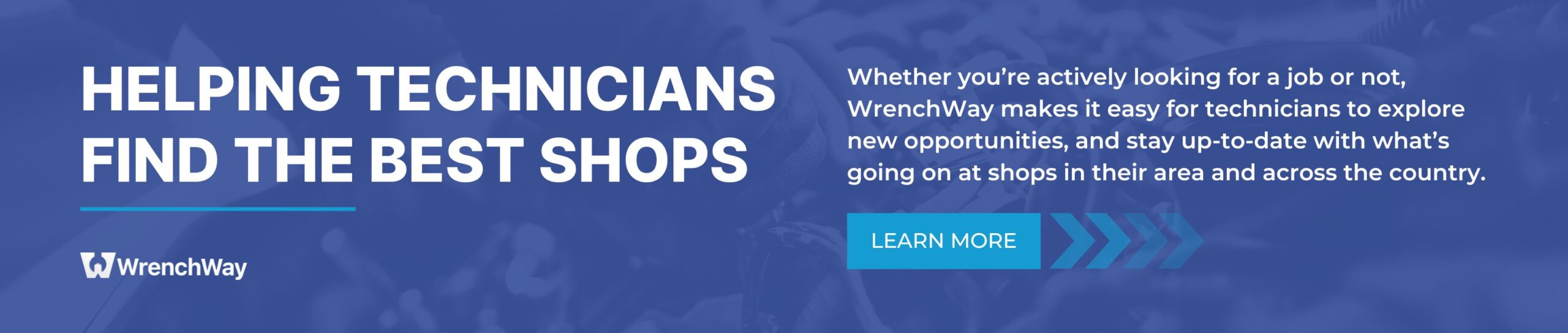 WrenchWay helps technicians find the best shops
