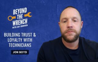 Building Trust & Loyalty with Technicians