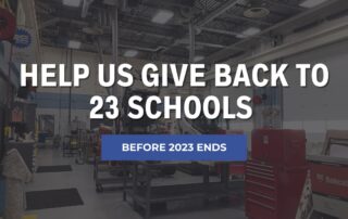 Help Us Give Back to 23 Schools Before 2023 Ends