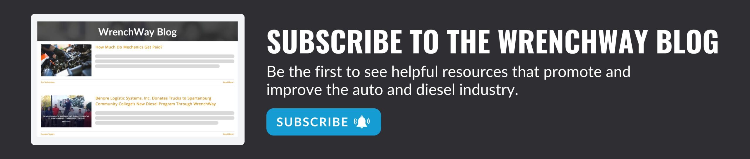 Click to subscribe to WrenchWay's Blog