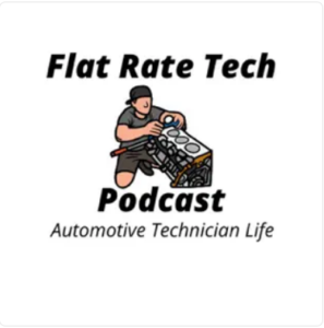 Flat Rate Tech podcast logo