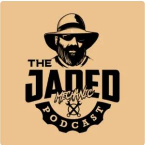 The Jaded Mechanic podcast logo