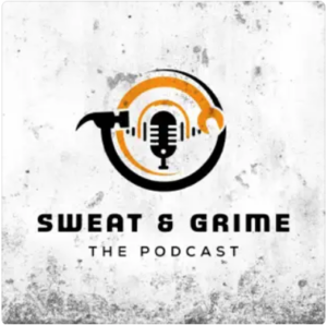 Sweat & Grime podcast logo