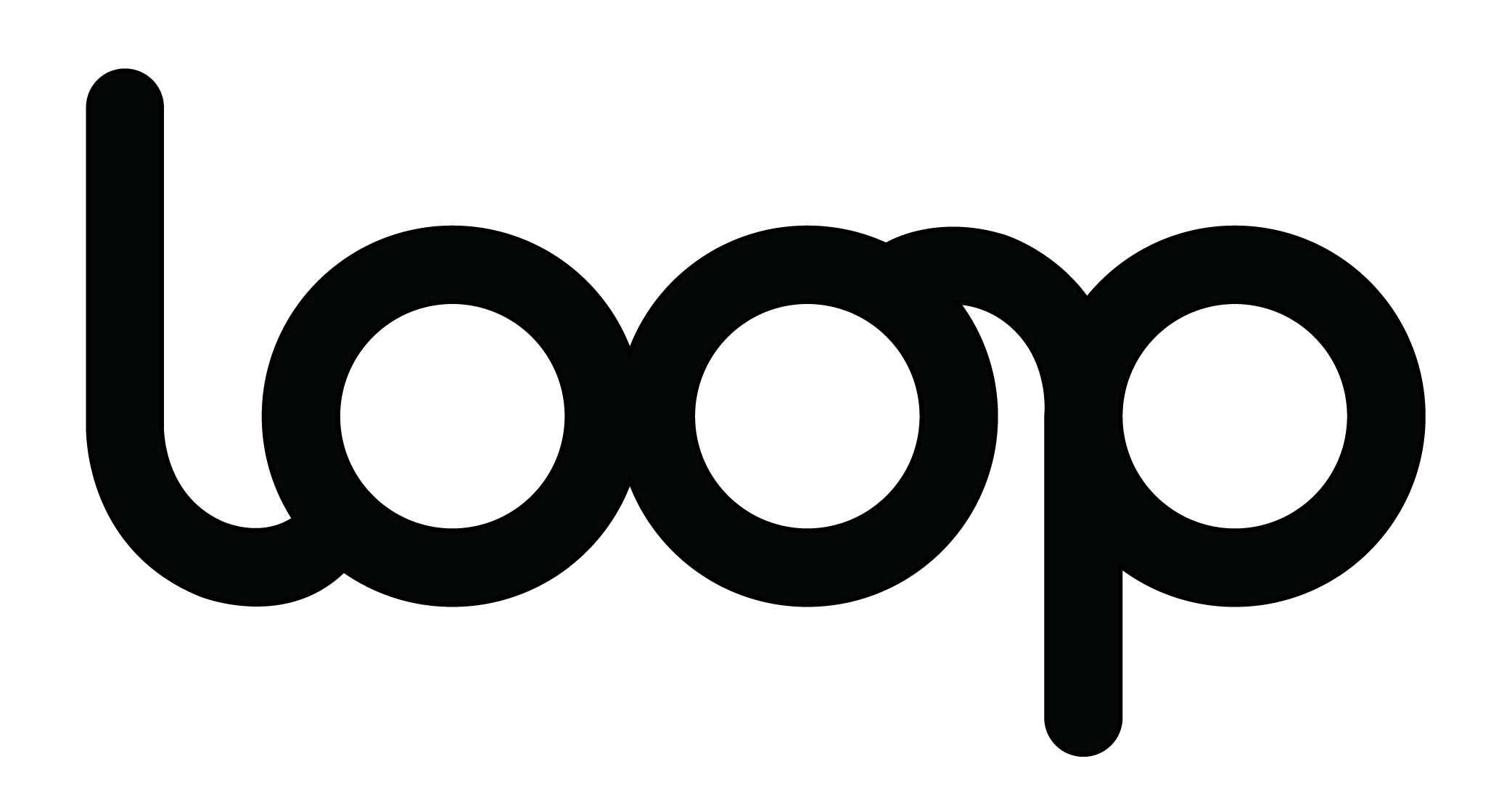 Loop logo in black