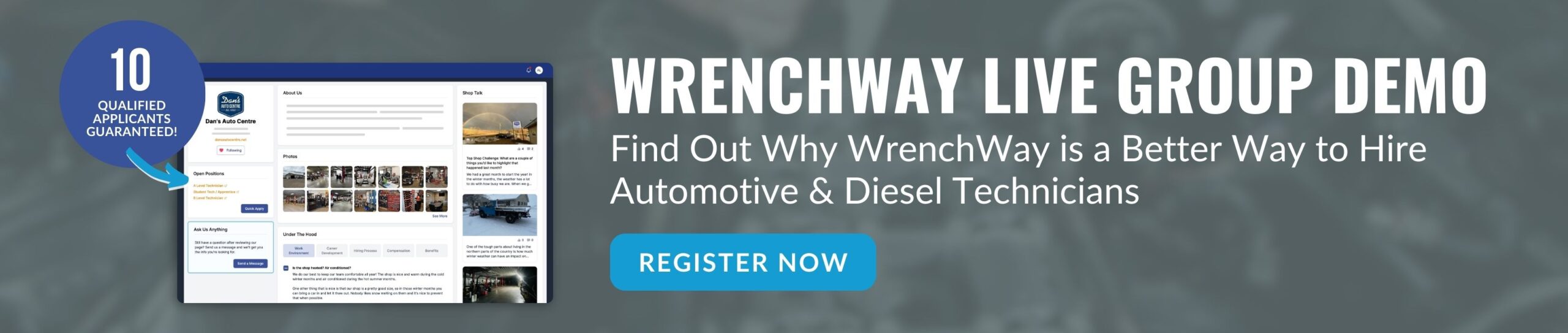 Register for WrenchWay Demo