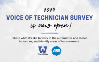 2024 Voice of Technician Survey is now open